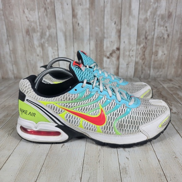 Nike Air Max Torch 4 Women's Running Shoes White Turquoise Red Size 10 - Picture 1 of 8